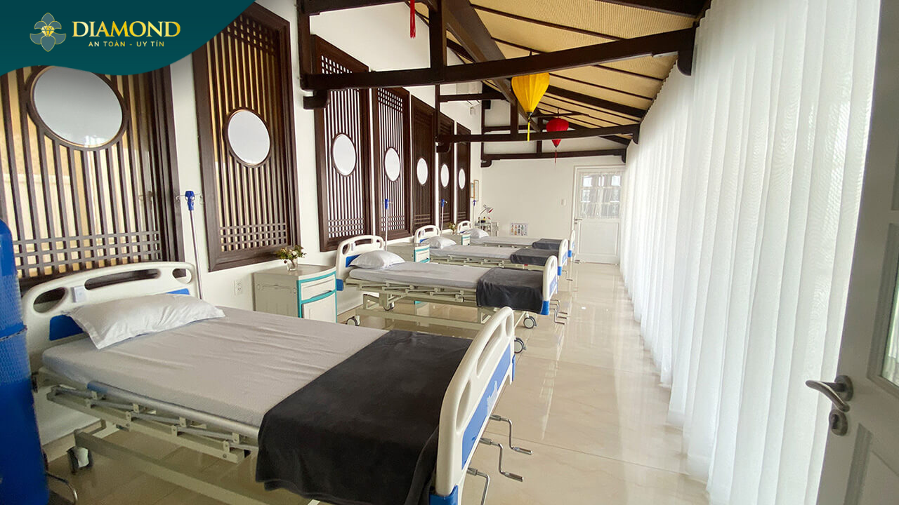 Phòng hậu phẫu thuật Phẫu Thuật Thẩm Mỹ Diamond